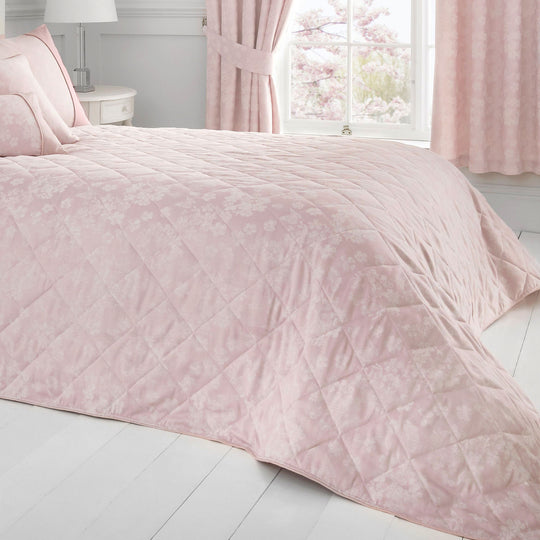 Blossom Bedspread in Blush 240 x 220cm