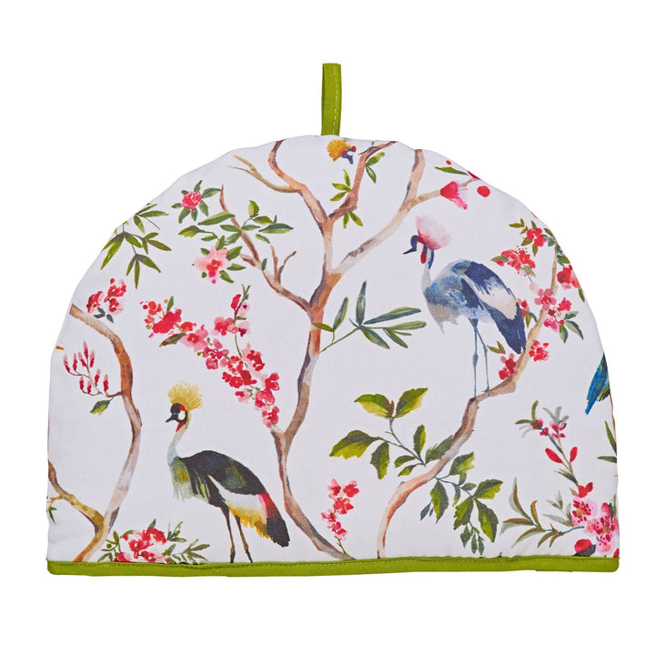 Ulster Weavers Tea Cosy - Oriental Birds (100% Cotton Outer; 100% Polyester wadding; CE marked, 6 Cup Teapot) - Tea Cosy - Ulster Weavers
