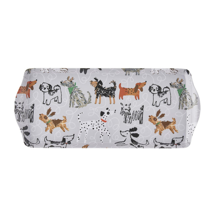 Ulster Weavers Dog Days Tray - Small One Size in Grey - Tray - Ulster Weavers