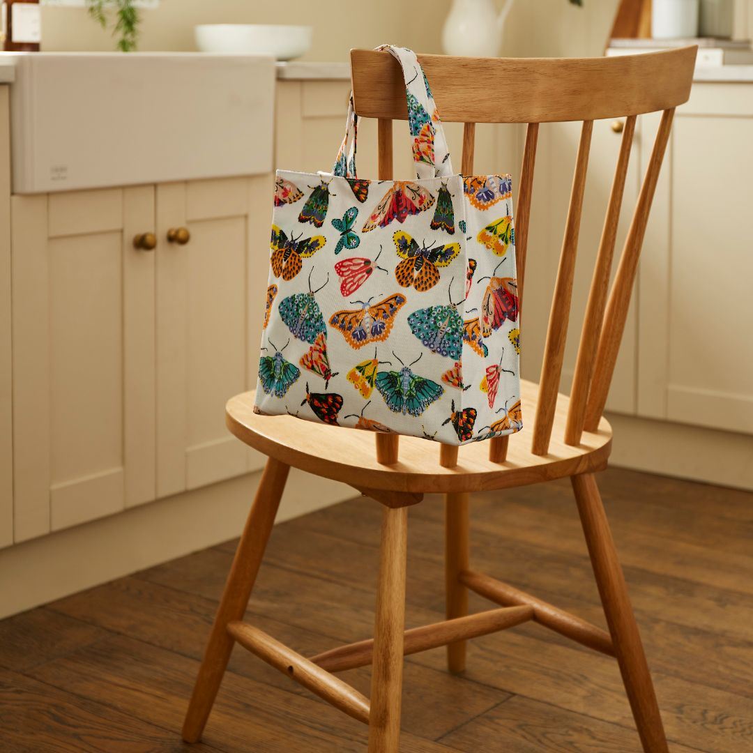 Ulster Weavers Butterfly House PVC Coated Tote Bag Small In Multi ulster-weavers-butterfly-house-pvc-coated-tote-bag-small-in-multi