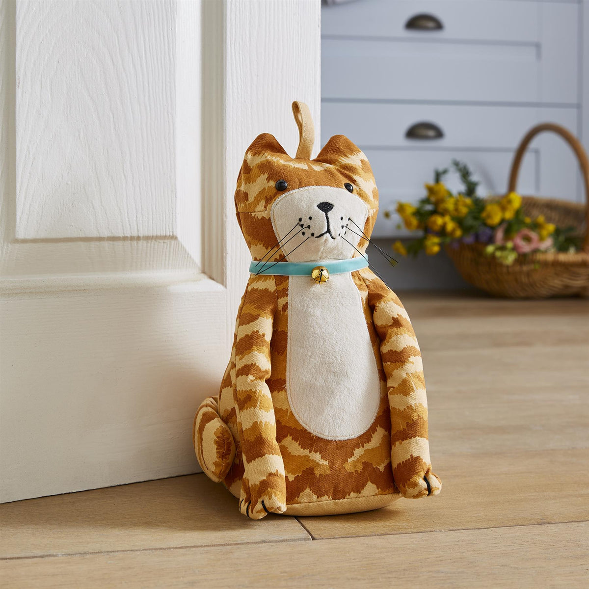 Marmalade Cat Shaped Doorstop in Orange – Ulster Weavers