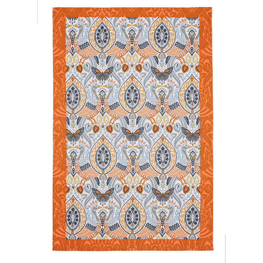 Cotswold Cotton Tea Towel in Orange