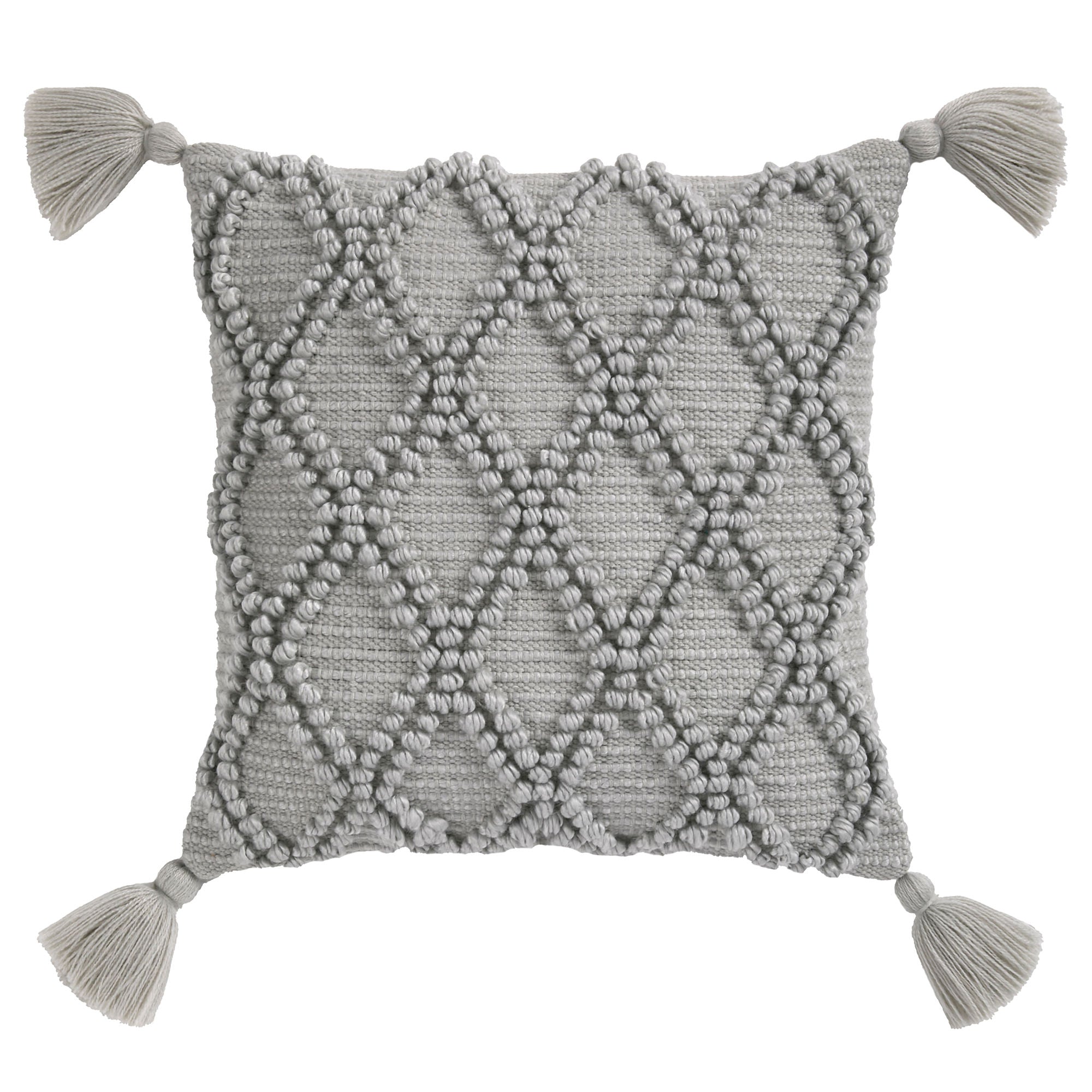Alda Outdoor Cushion by Drift Home in Grey 43 x 43cm - Cushion - Drift Home