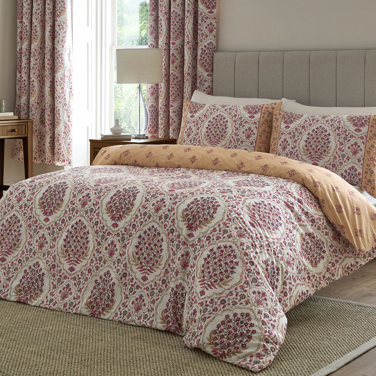 Ashmead Duvet Cover Set in Berry – Ulster Weavers