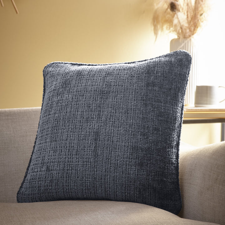 Alba Cushion by Appletree Loft in Charcoal 43 x 43cm - Cushion - Appletree Loft
