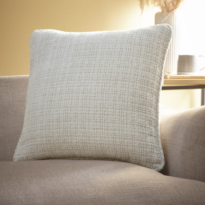 Alba Cushion by Appletree Loft in Ivory 43 x 43cm - Cushion - Appletree Loft