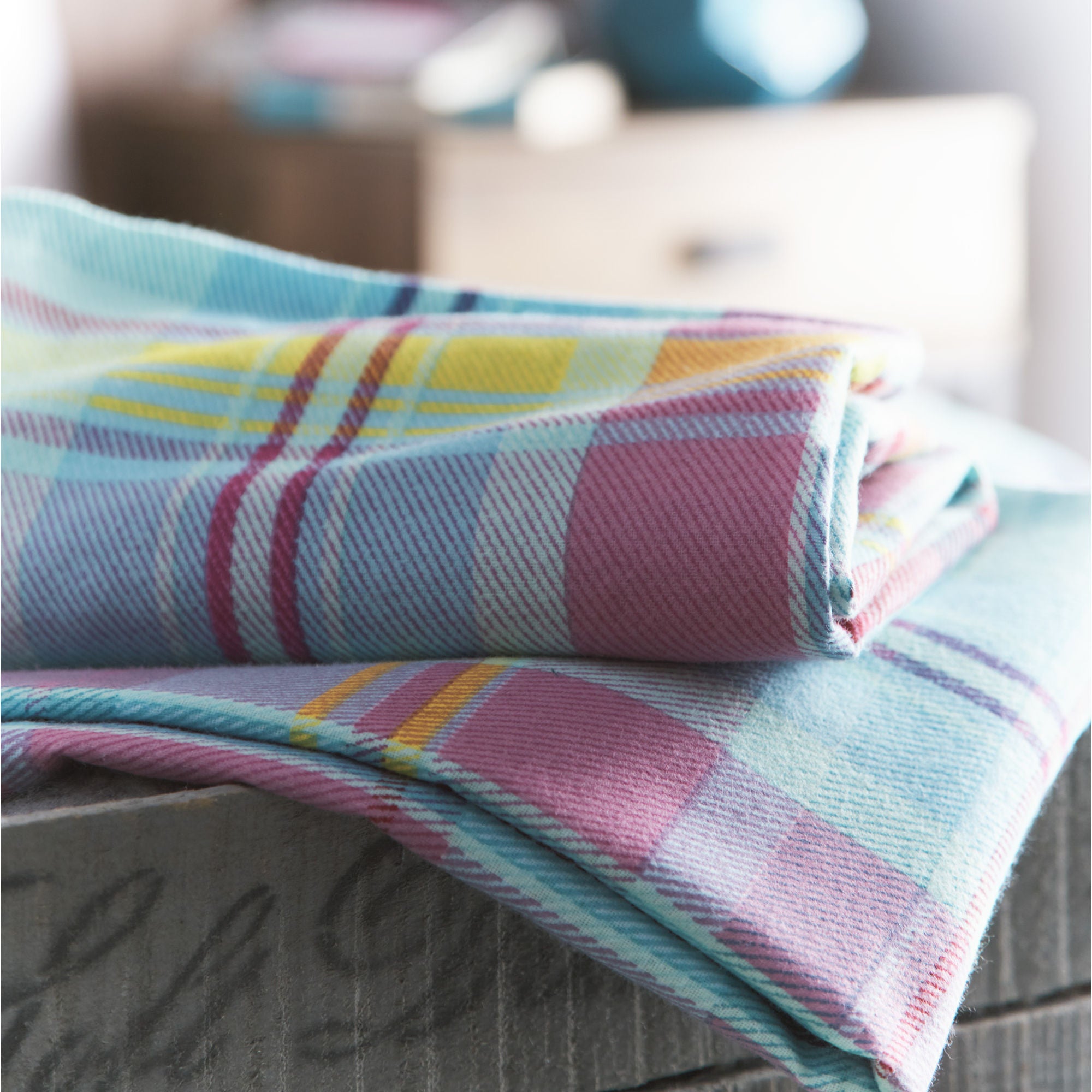 Applecross Check Duvet Cover Set by Appletree Hygge in Multi - Duvet Cover Set - Appletree Hygge