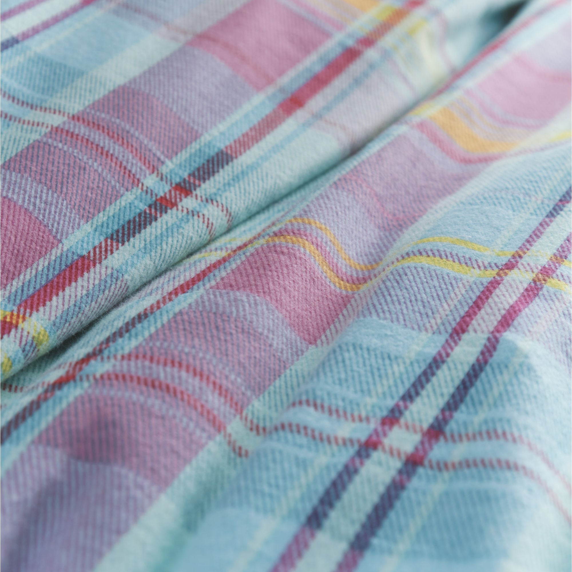 Applecross Check Duvet Cover Set by Appletree Hygge in Multi - Duvet Cover Set - Appletree Hygge