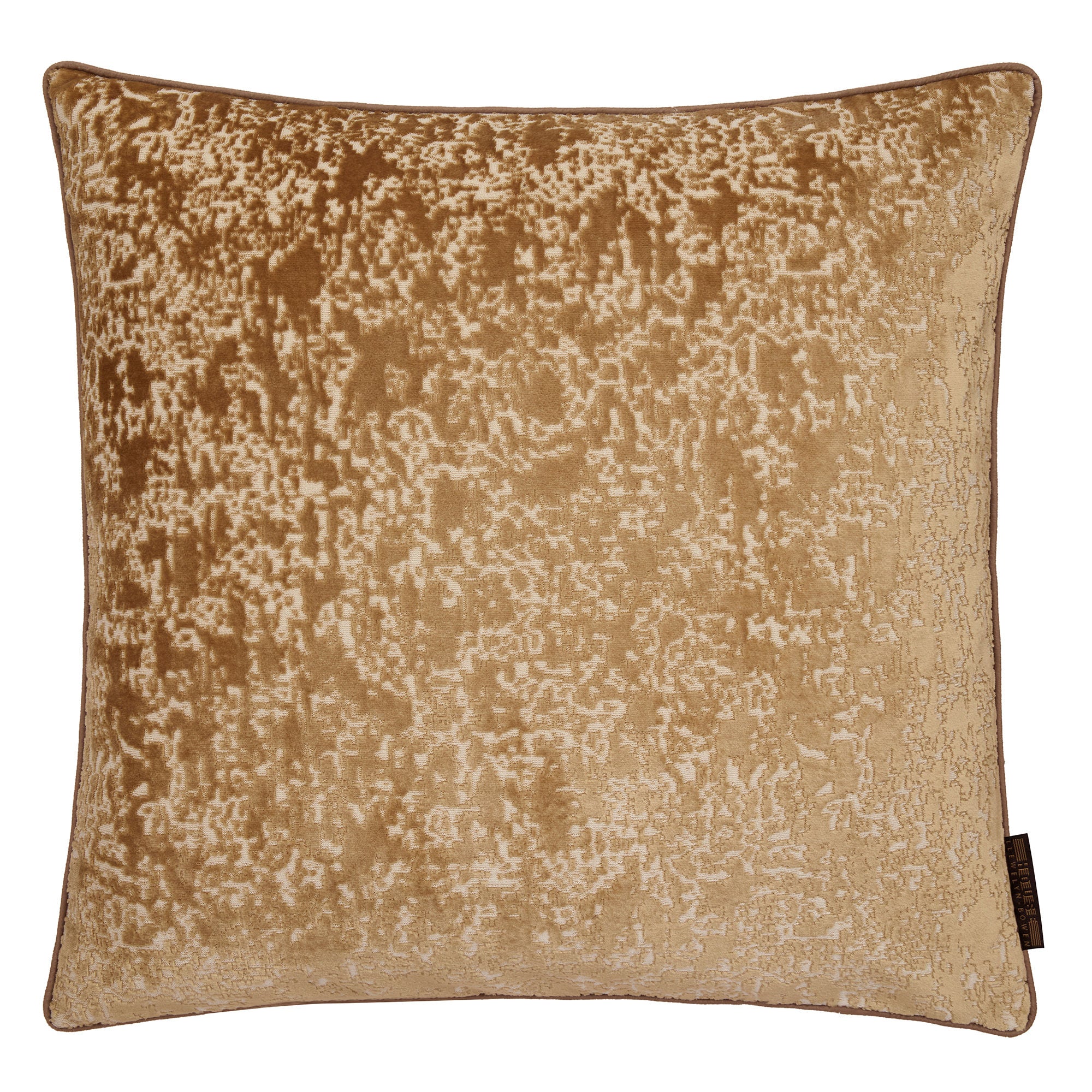 Atlas Cushion in Gold 55 x 55cm