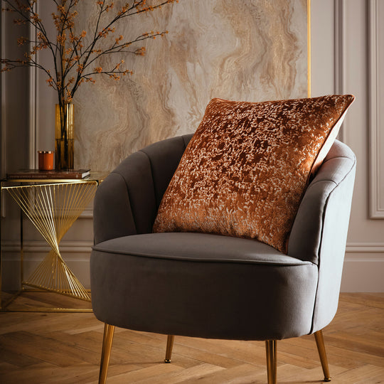 Atlas Cushion in Spice 55 x 55cm