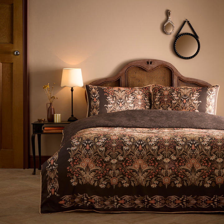 Audrey Duvet Cover Set in Spice - Duvet Cover Set - Appletree