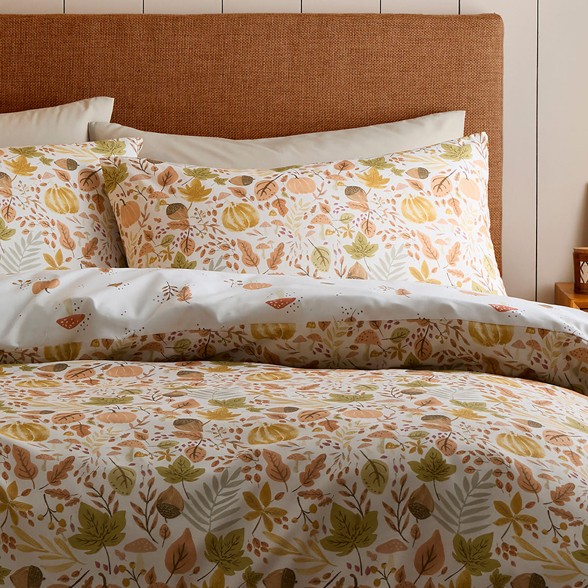 Autumn Foliage Duvet Cover Set in Natural – Ulster Weavers