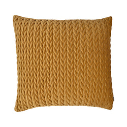 Amory Cushion by Laurence Llewelyn-Bowen in Gold 43 x 43cm - Cushion - Laurence Llewelyn-Bowen
