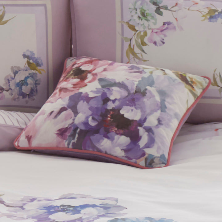 Arley Cushion by Appletree Heritage in Mauve 43 x 43cm - Cushion - Appletree Heritage