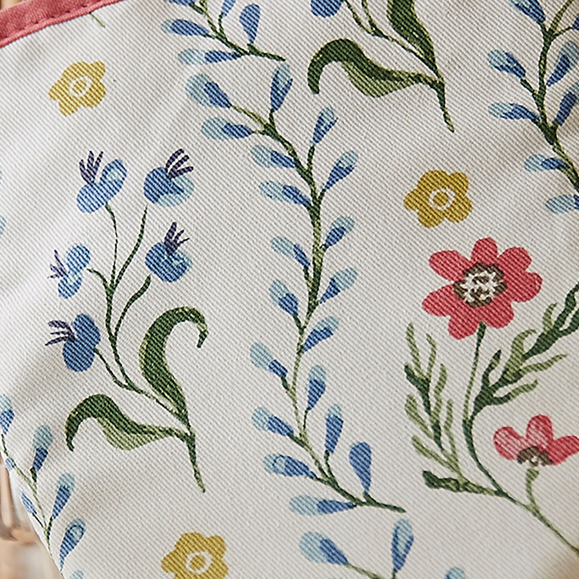 Ulster Weavers Boho Floral Microwave Mitts - Pair One Size in Multi - Micro Mitts - Ulster Weavers