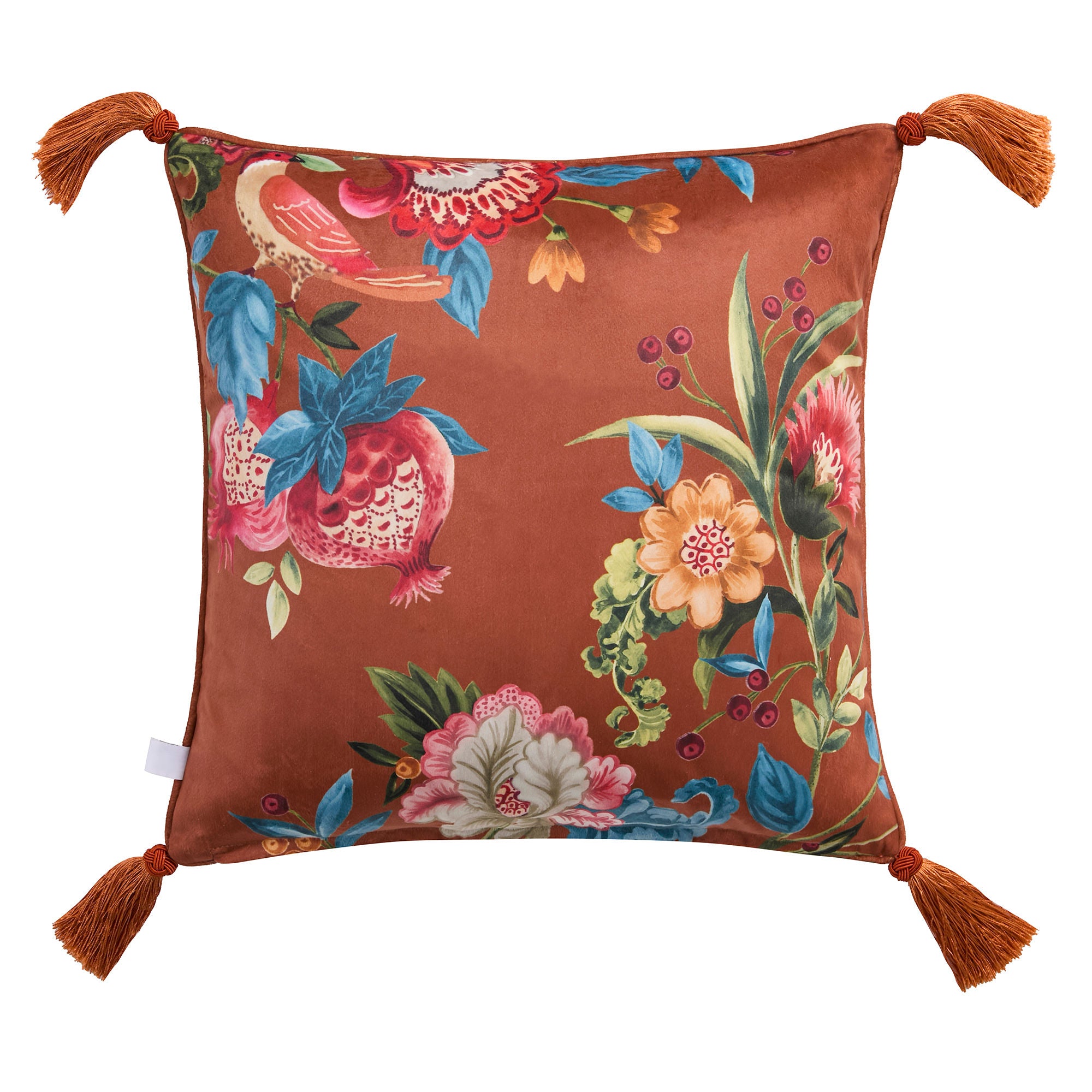 Bejewelled Cushion in Spice 43 x 43cm - Cushion - Dreams & Drapes