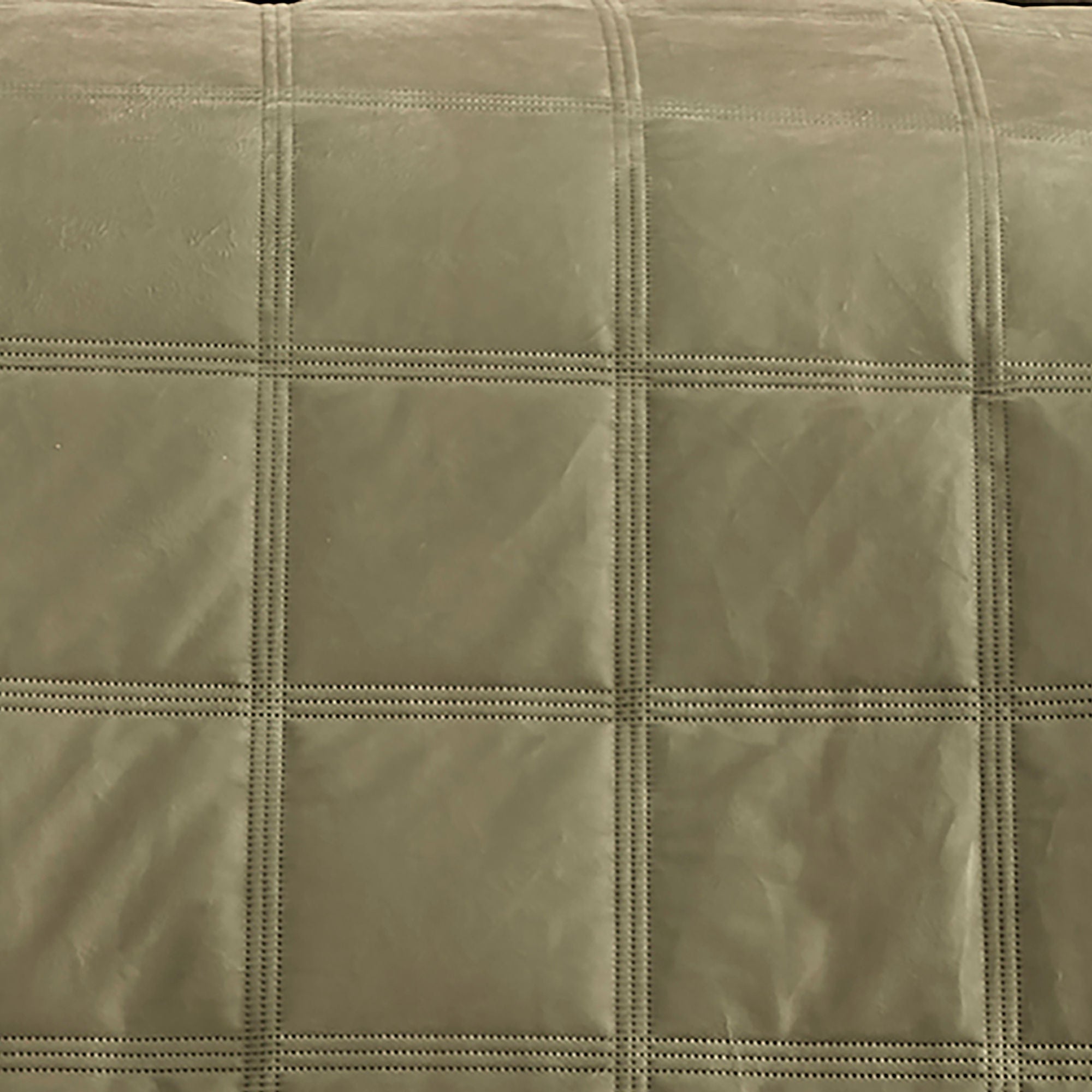 Brighton Square Duvet Cover Set in Green - Duvet Cover Set - Soiree