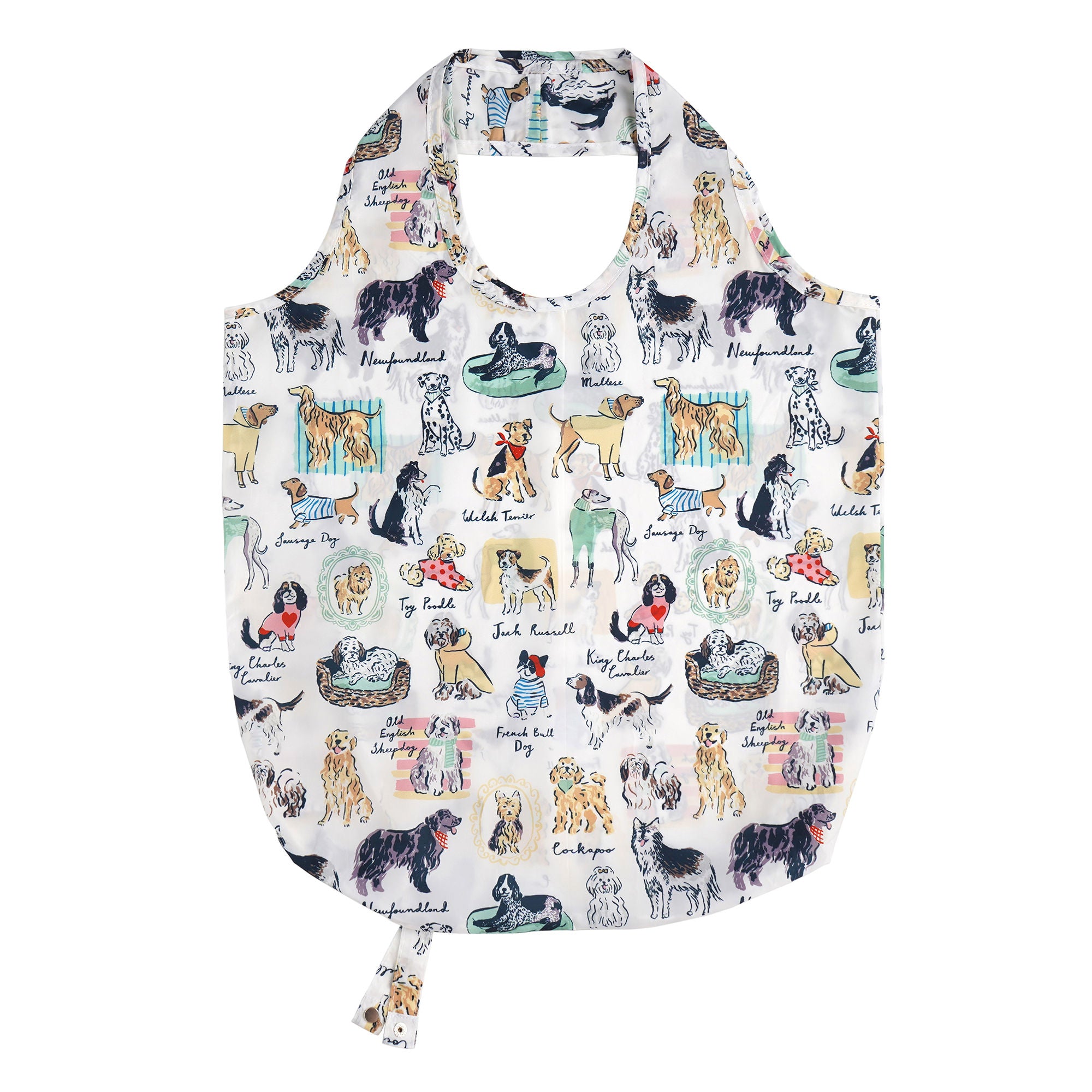 Ulster Weavers Best In Show Foldable Tote Bag Medium in Multi - Roll-Up Bag - Ulster Weavers