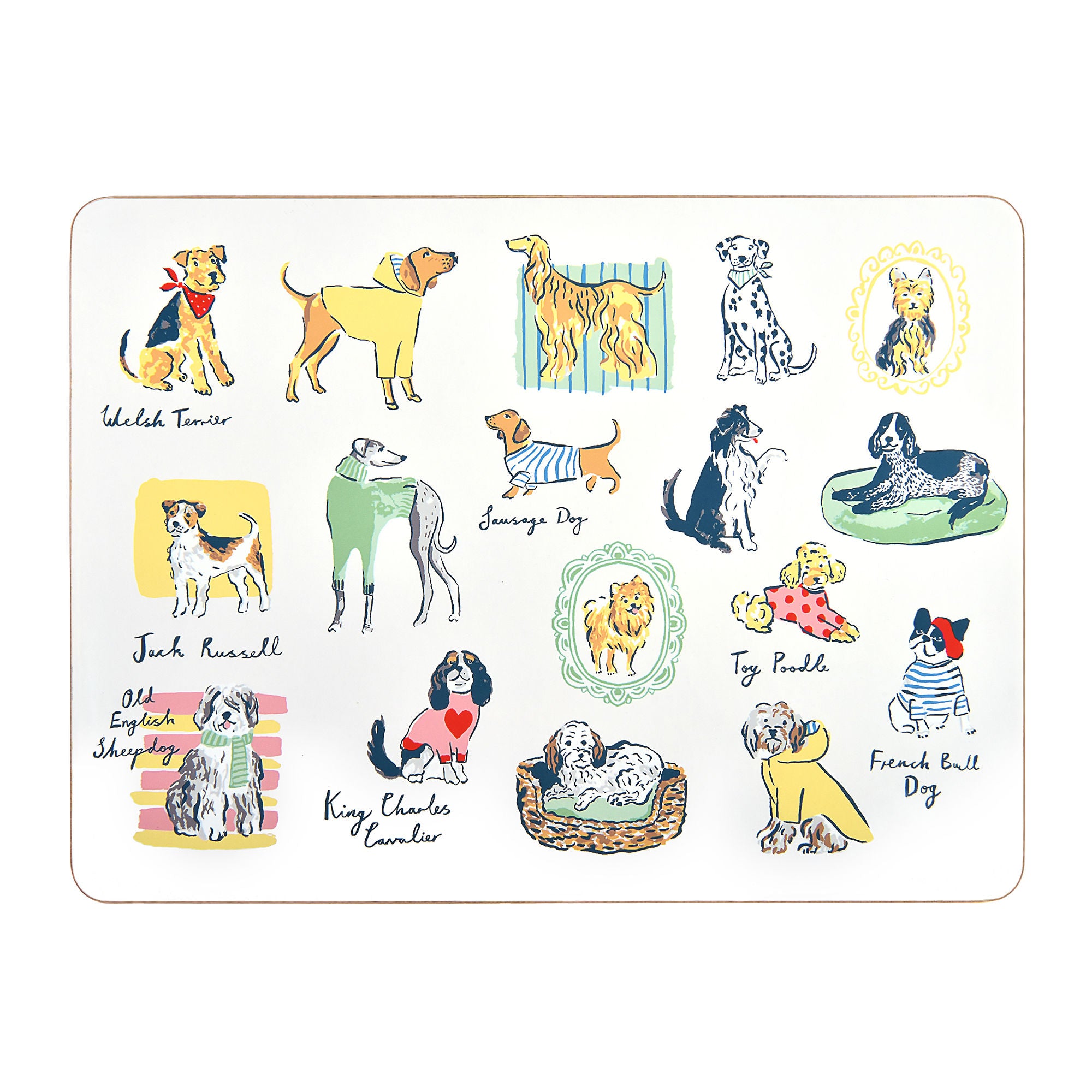 Ulster Weavers Best In Show Placemat - 4 Pack One Size in Multi - Placemat - Ulster Weavers