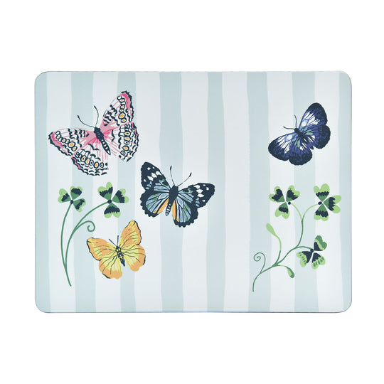 Butterfly Grove Placemat 4 Pack in Blue