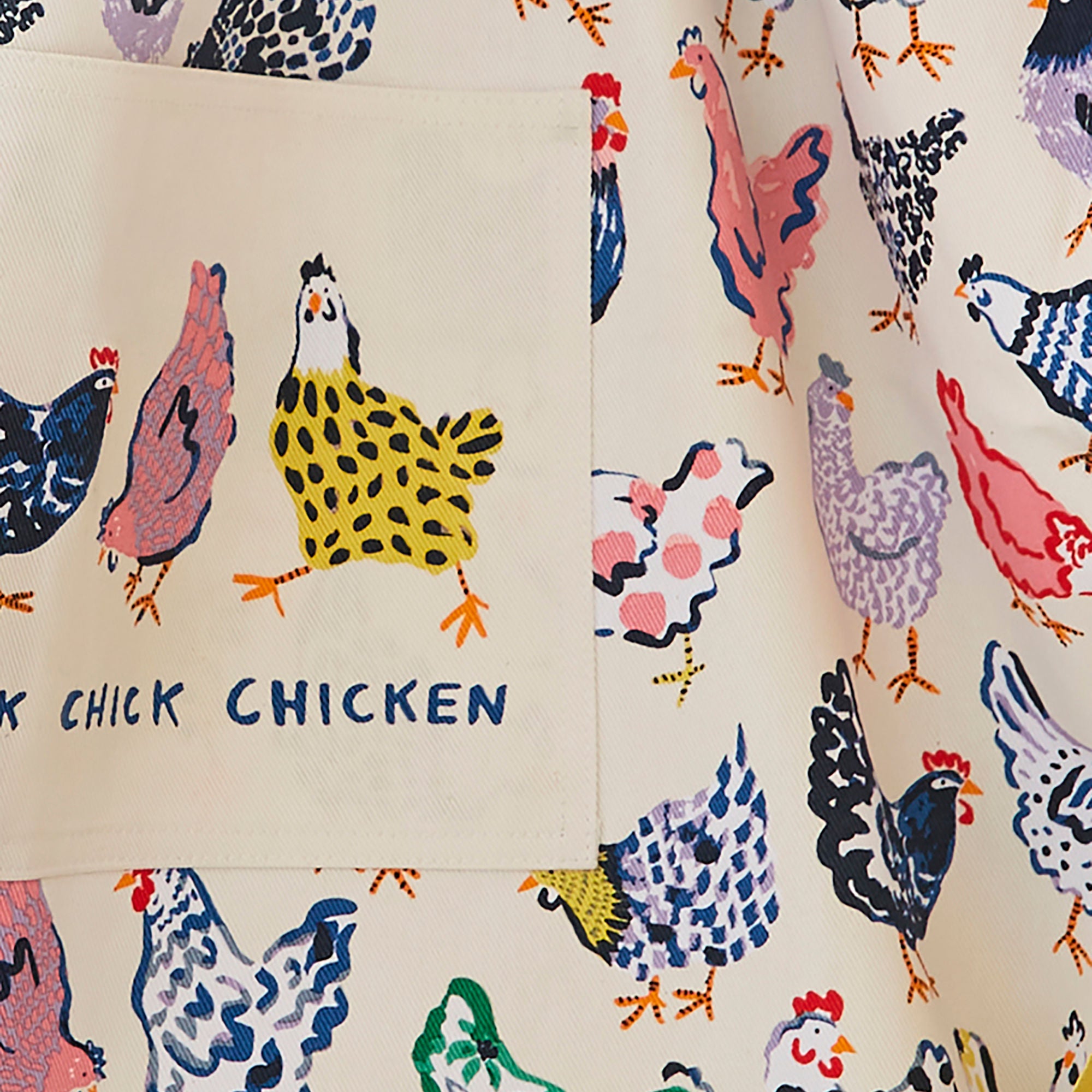 Chick Chicken Cotton Apron in Yellow - Apron - Ulster Weavers