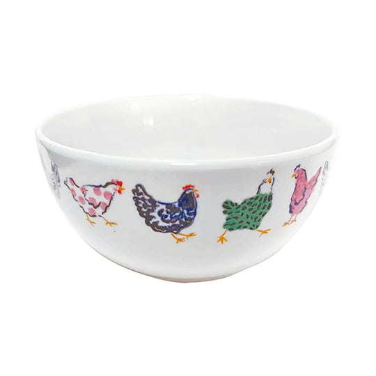 Chick Chicken Porcelain Bowl in Yellow