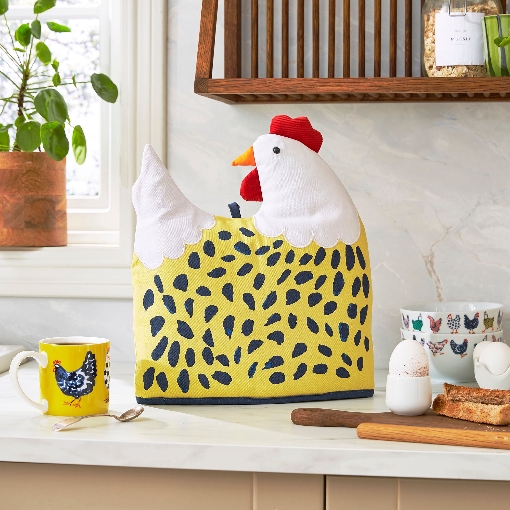 Chick Chicken Shaped Tea Cosy in Yellow - Tea Cosy - Ulster Weavers