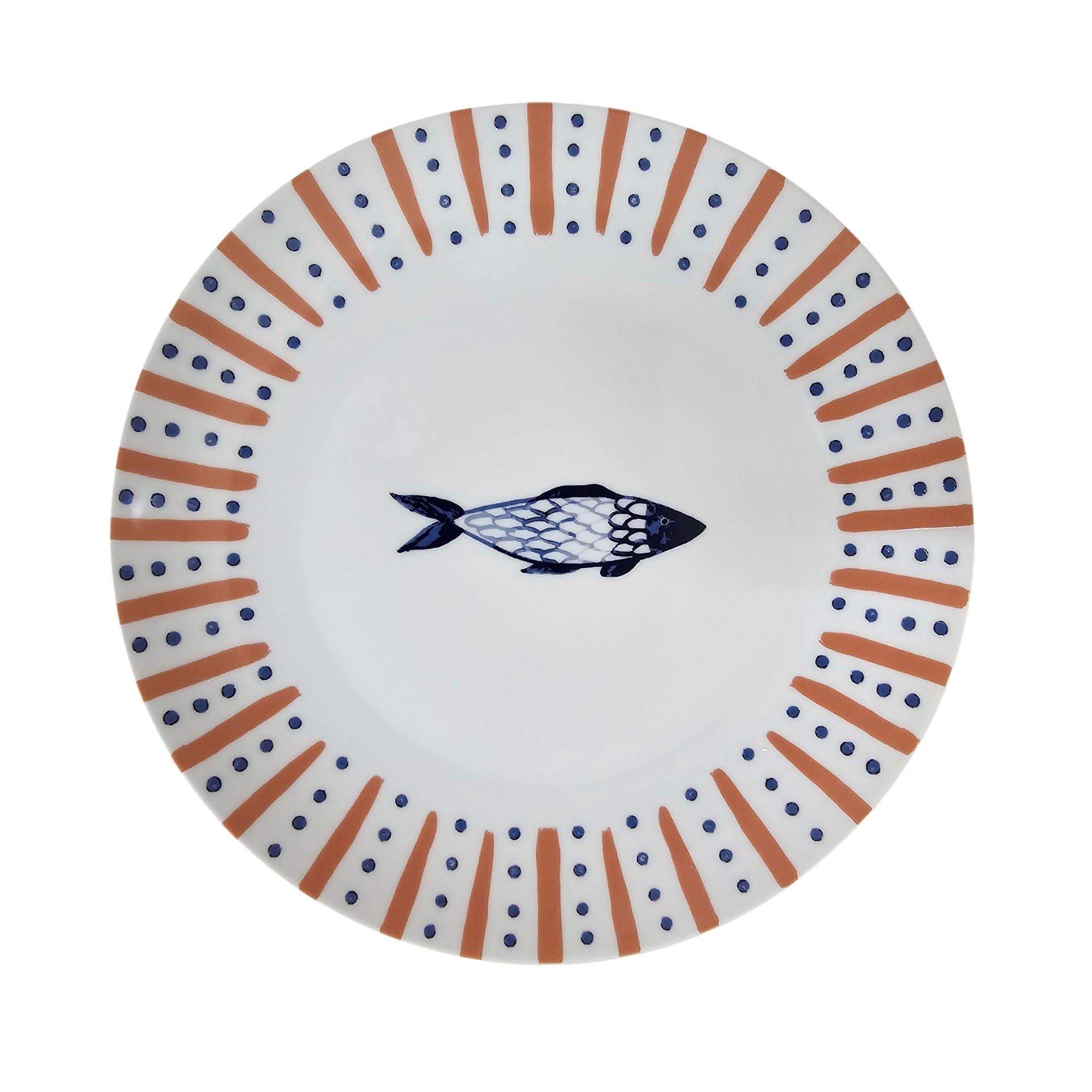 Ulster Weavers Catch of the Day Dinner Plate - Porcelain One Size in Multi - Plates - Ulster Weavers