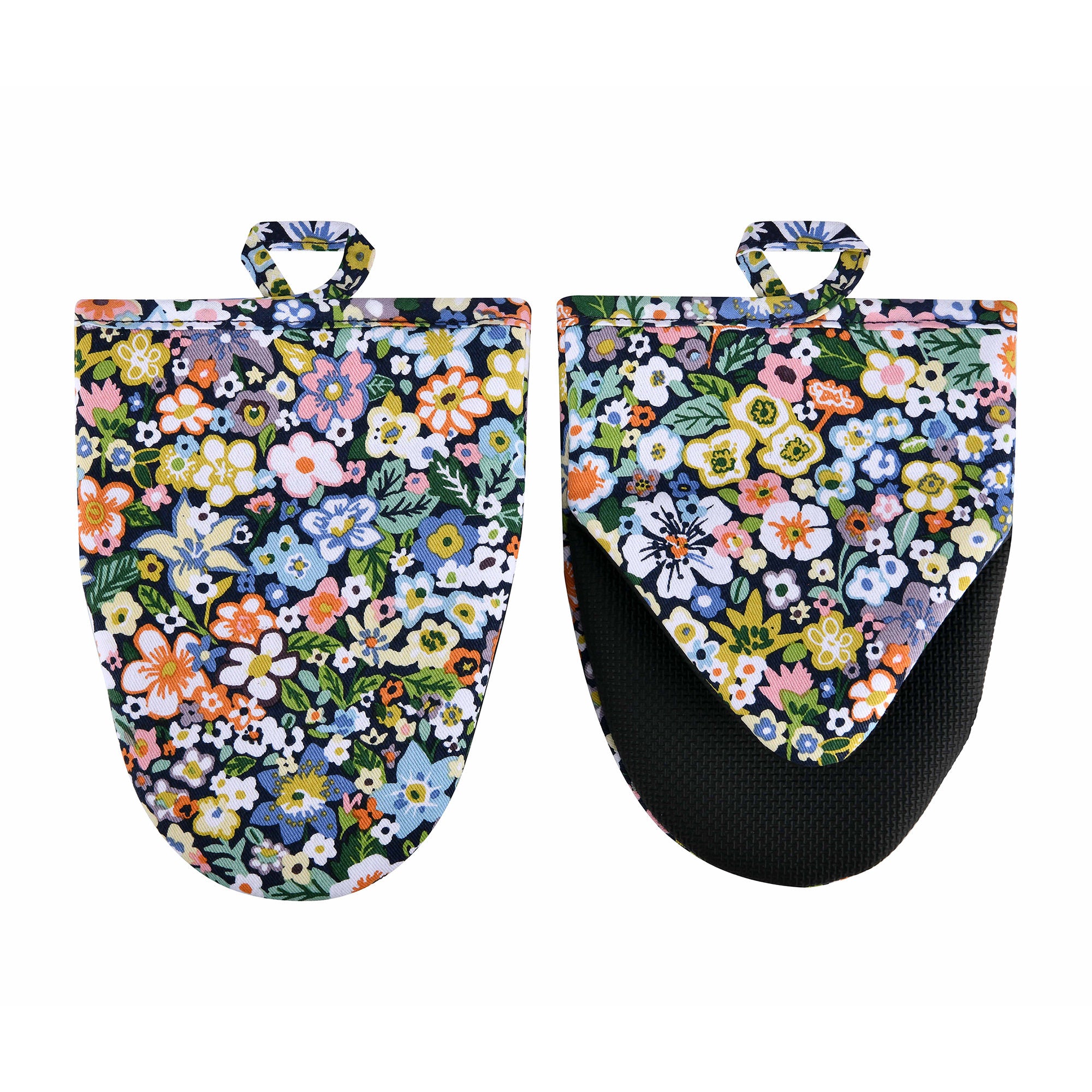 Ulster Weavers Confetti Floral Microwave Mitts - Pair One Size in Multi - Micro Mitts - Ulster Weavers