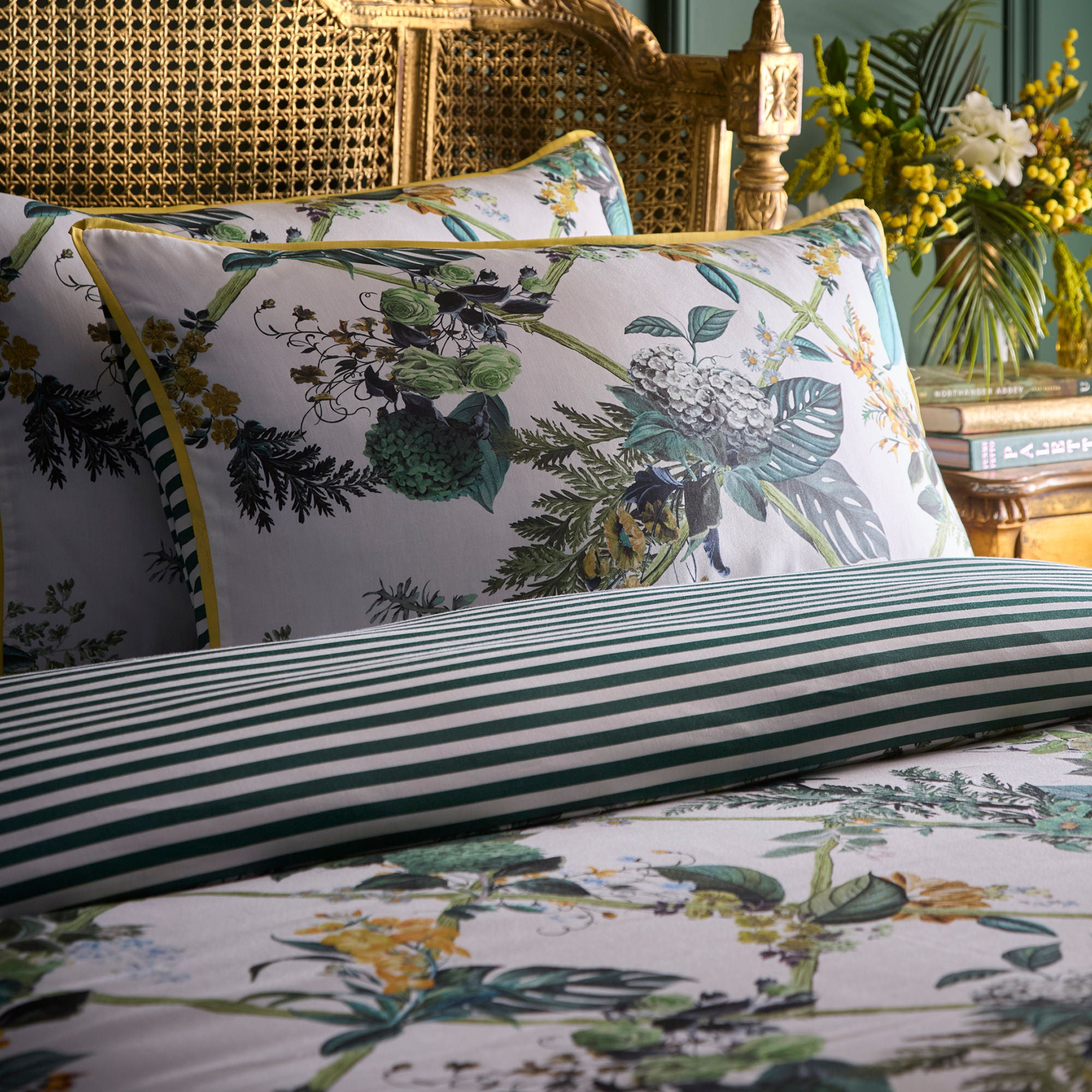 Cotswold Fantasia Duvet Cover Set in Green