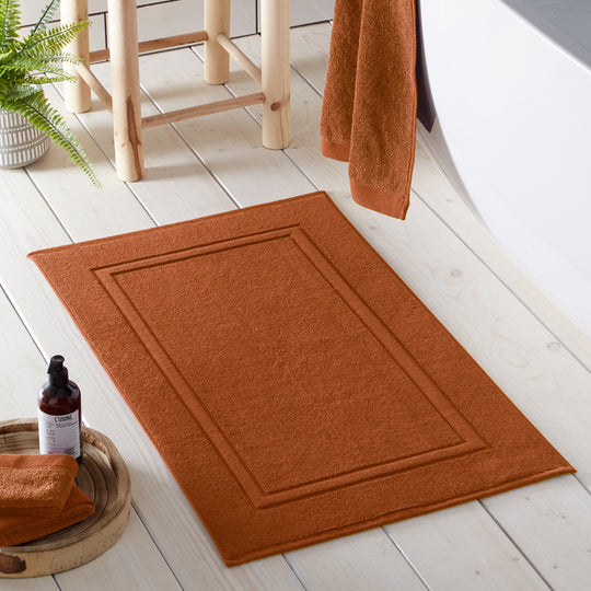 Abode Eco Bath Mat in Terracotta 50 x 80cm