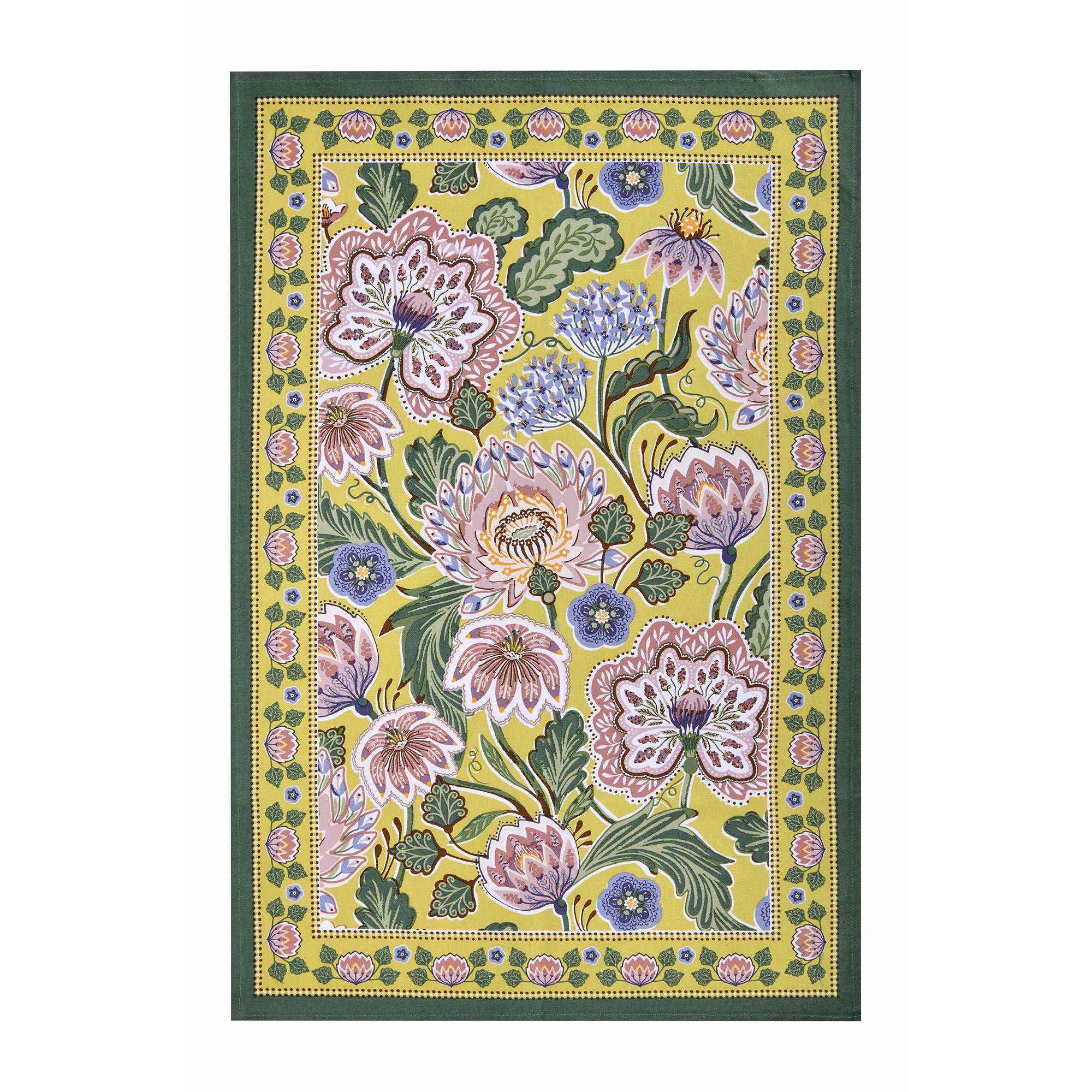 Ulster Weavers Emmeline Tea Towel - Cotton One Size in Green - Tea Towel - Ulster Weavers