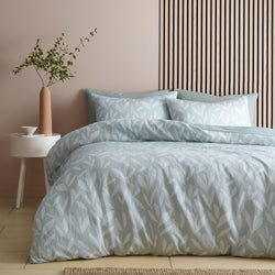 Emile Duvet Cover Set by Appletree Loft in Green - Duvet Cover Set - Appletree Loft