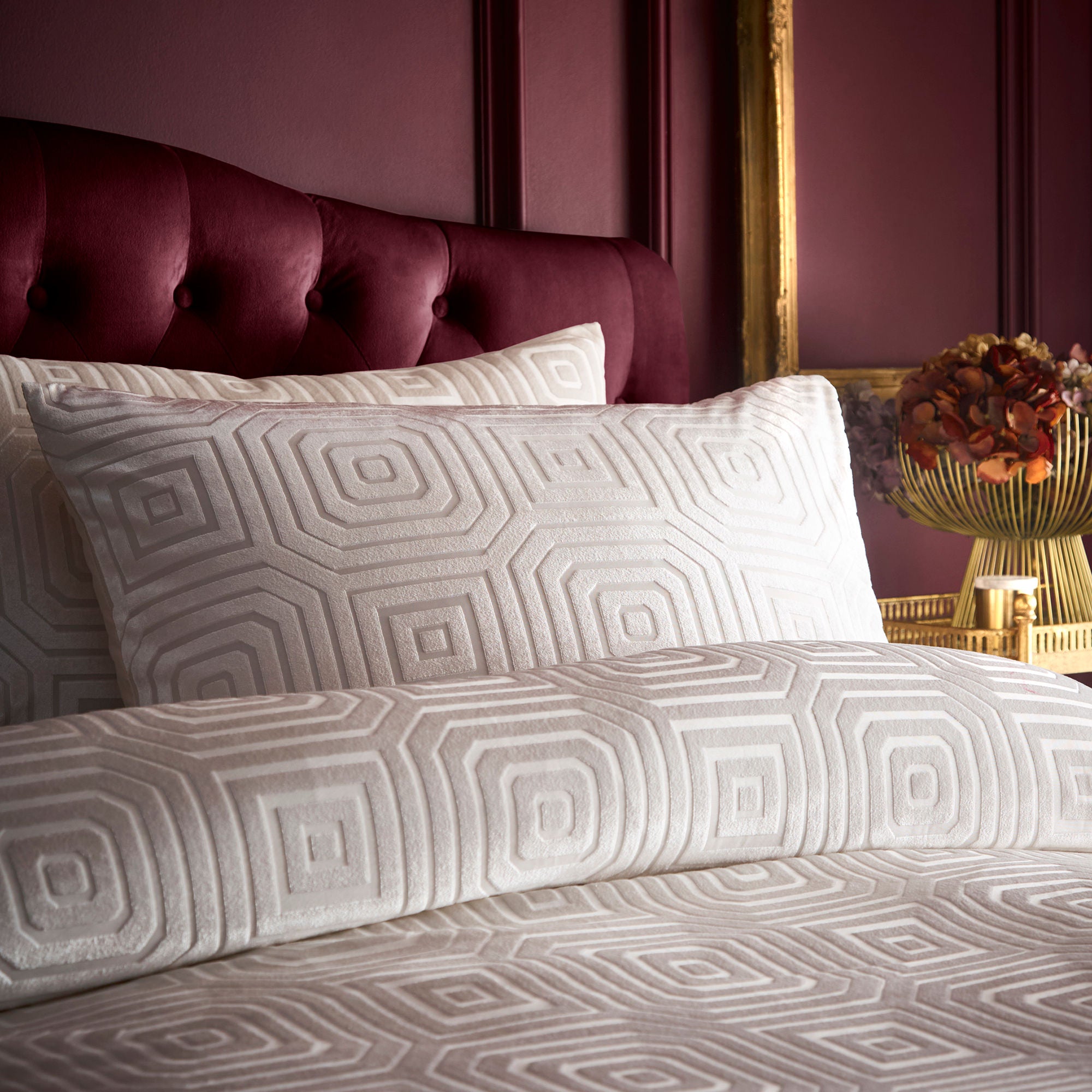 Emile Duvet Cover Set in Cream