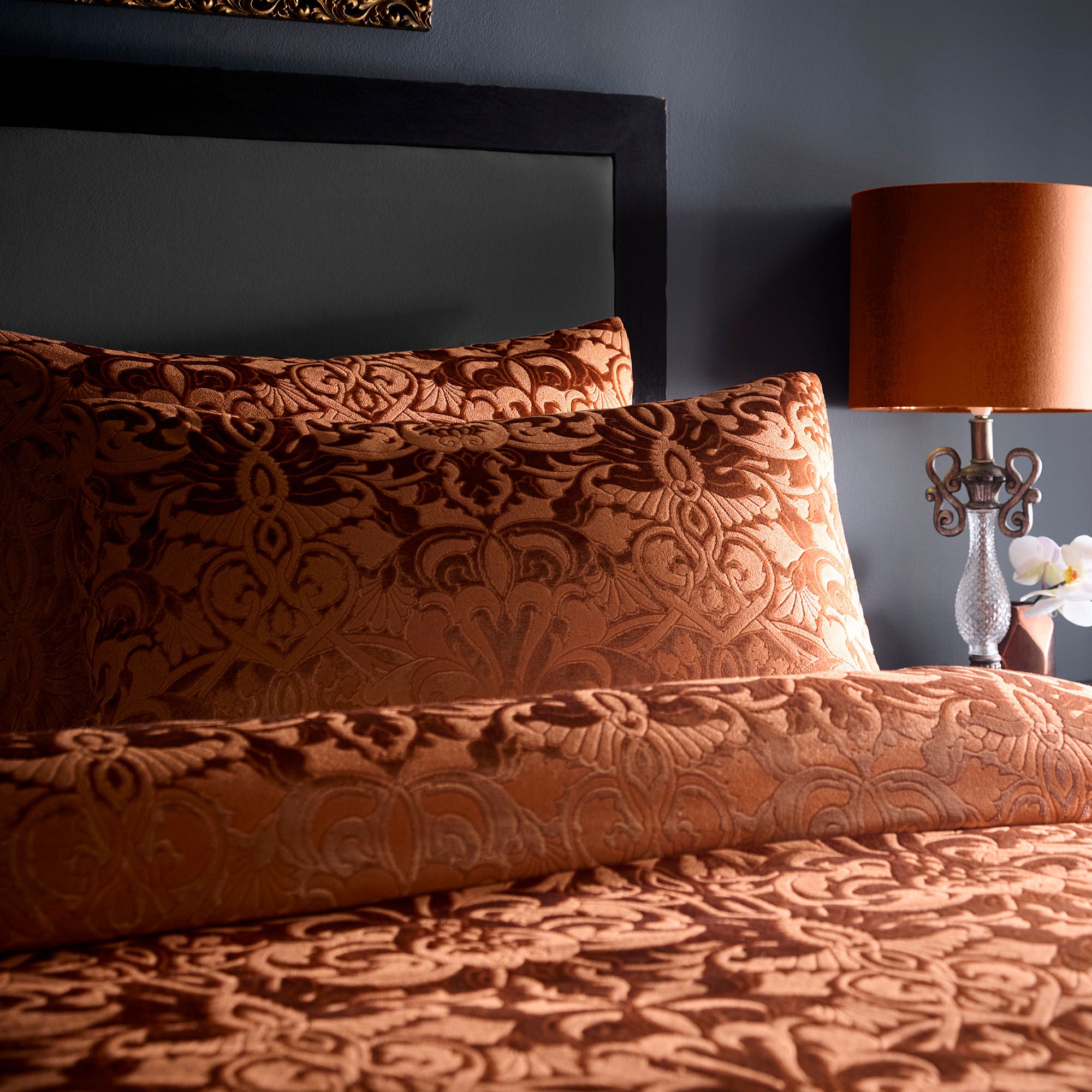 Firenza Duvet Cover Set in Spice