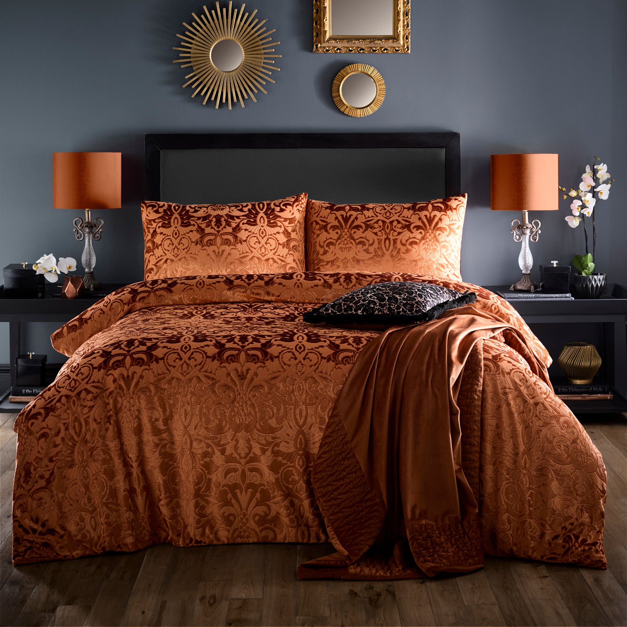 Firenza Duvet Cover Set in Spice