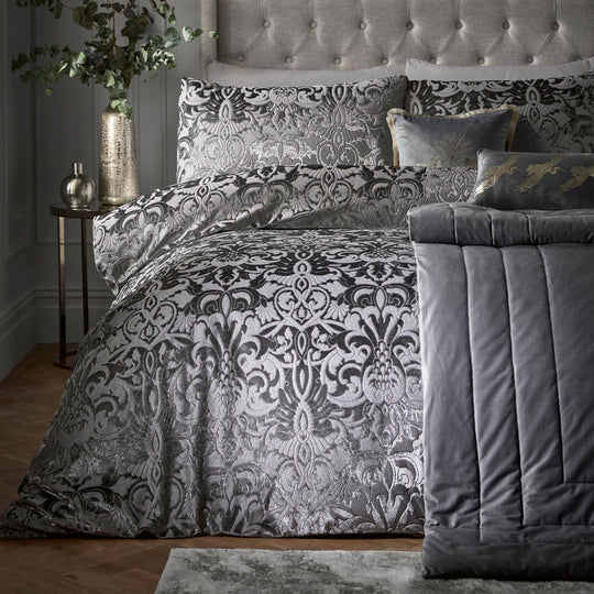Firenza Duvet Cover Set in Slate