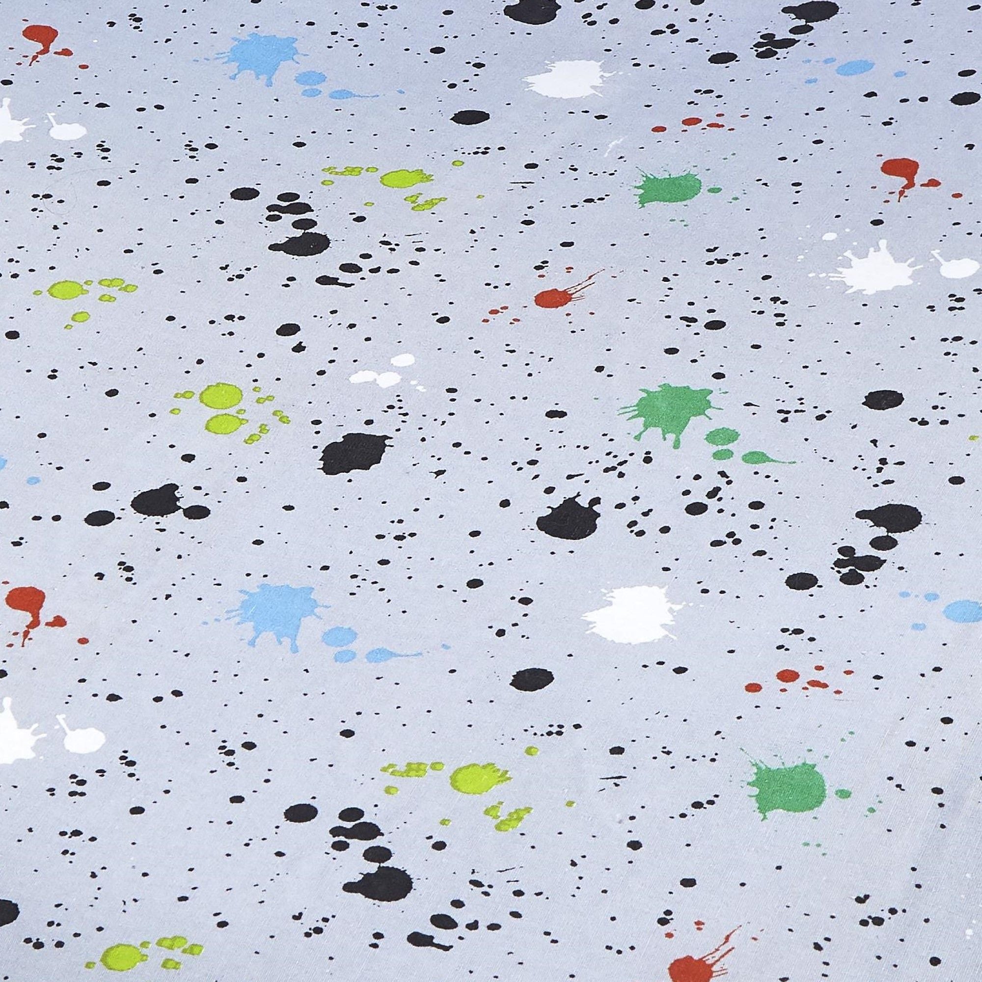 Game Glow 28cm Fitted Bed Sheet by Bedlam in Black - 28cm Fitted Bed Sheet - Bedlam