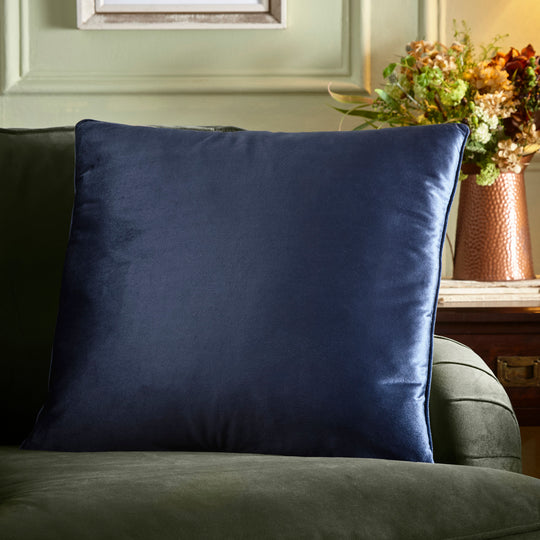 Harlan Cushion in Navy 55 x 55cm