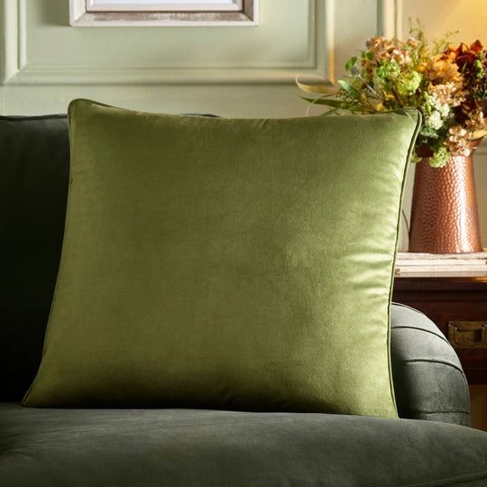 Harlan Cushion in Olive 55 x 55cm