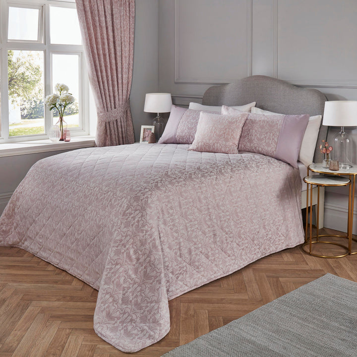 Hawthorne Bedspread by Dreams & Drapes Woven in Lavender 220cm x 240cm - Bedspread - Dreams & Drapes Woven