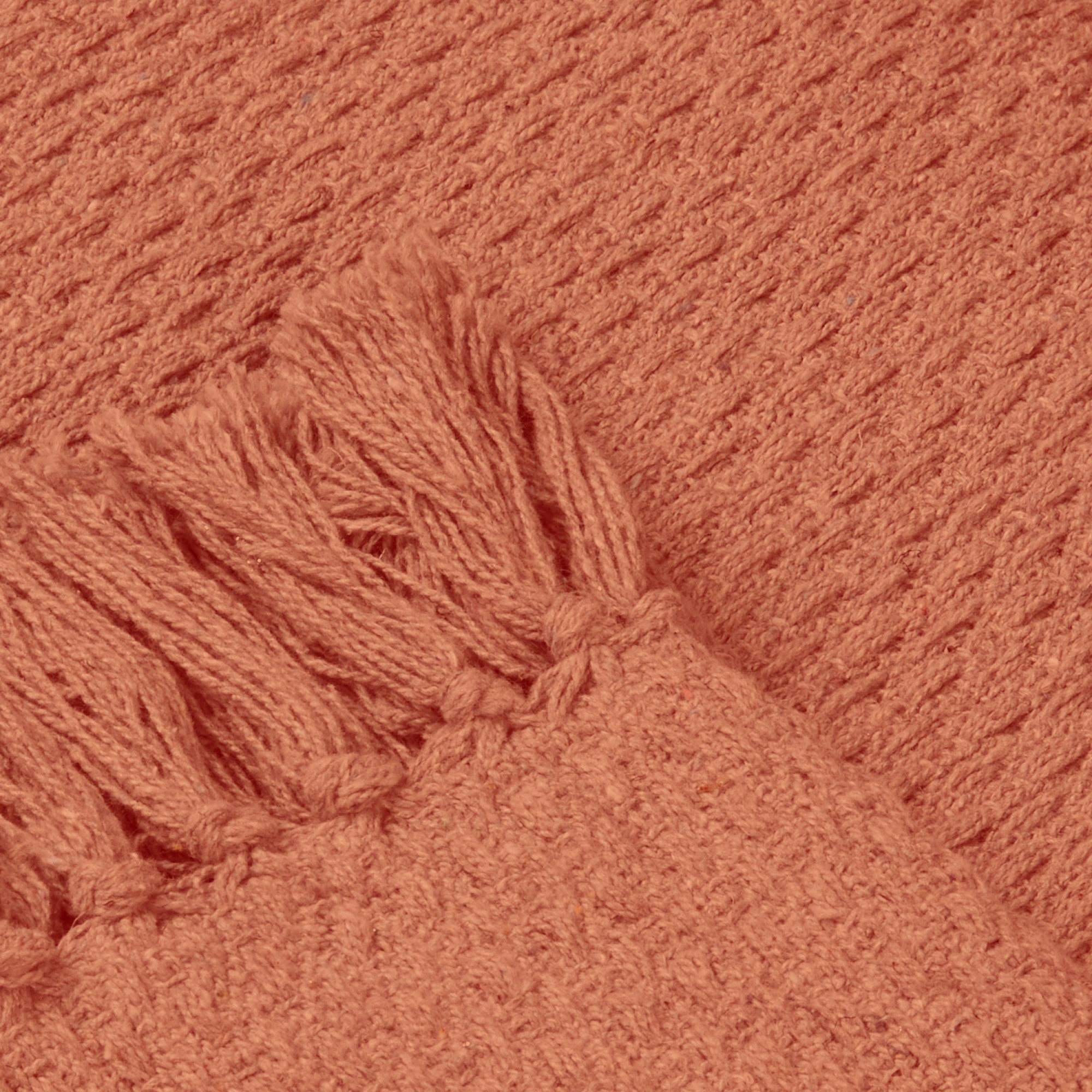 Hayden Throw by Drift Home in Terracotta 130 x 180cm - Throw - Drift Home