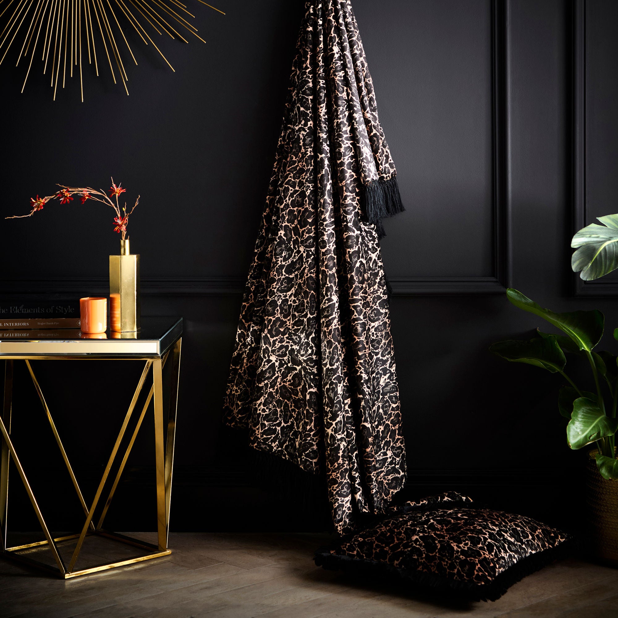 Josephine Cushion in Gold 43 x 43cm
