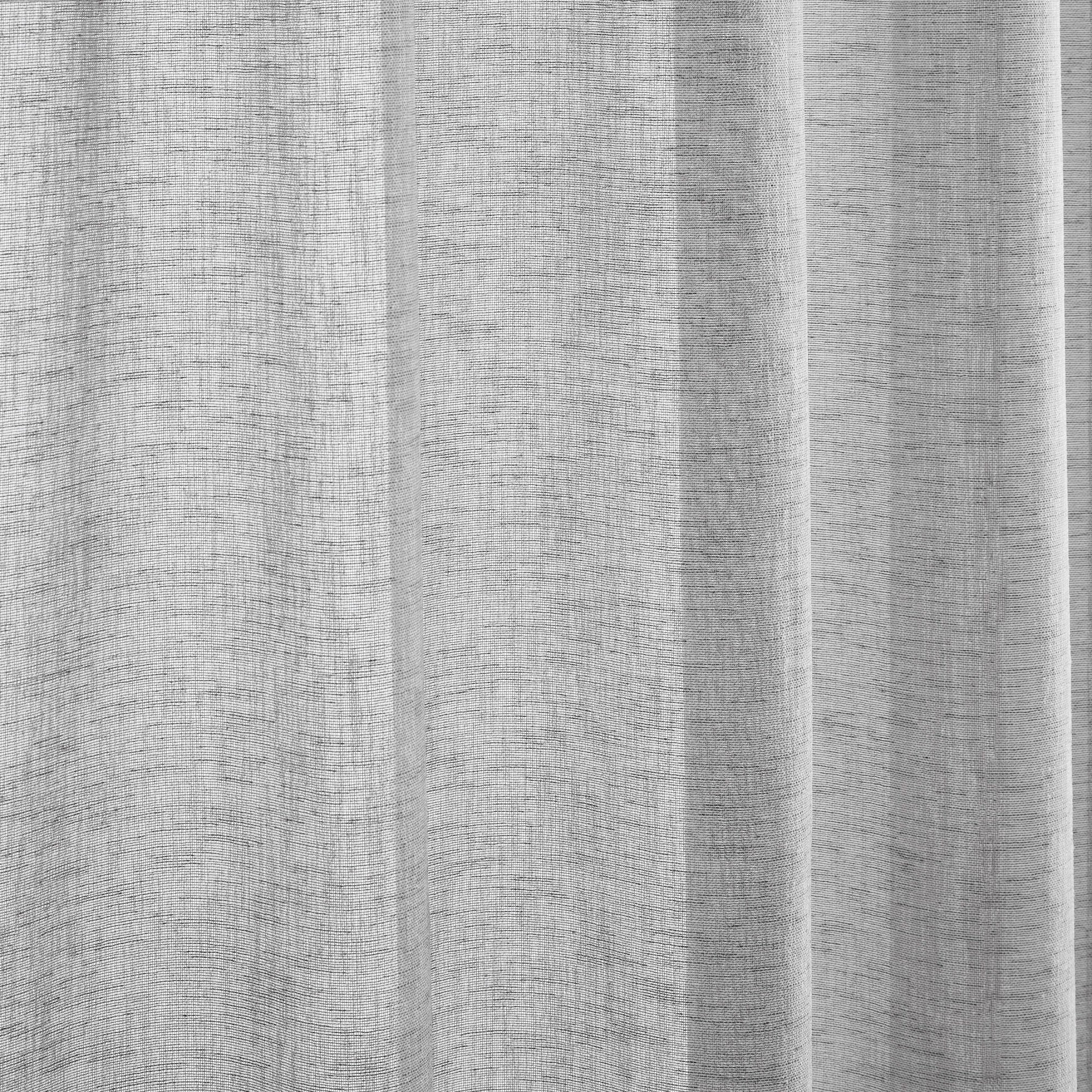 Kayla Voile Panel by Drift Home in Grey - Voile Panel - Drift Home