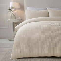 Lindly Duvet Cover Set by Serene in Natural
