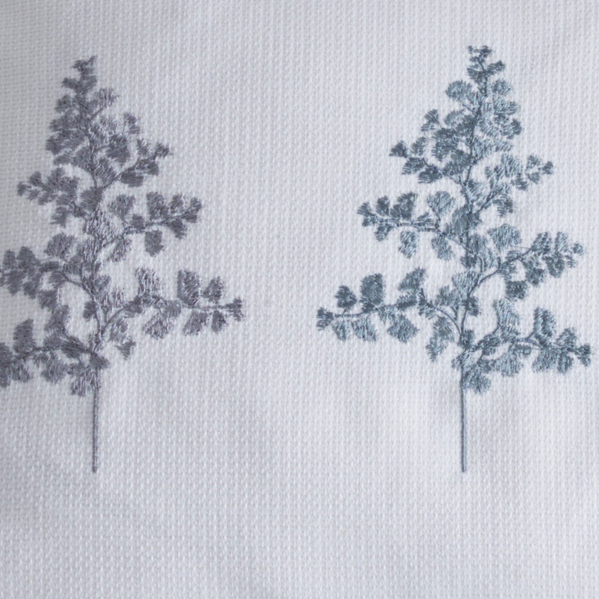 Linden Fern Cushion by Dreams & Drapes in Grey 28 x 38cm - Cushion - Dreams & Drapes