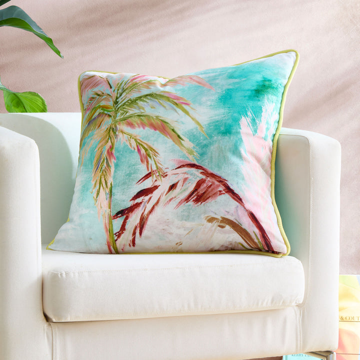 Leilani Cushion by Appletree Style in Green 55 x 55cm - Cushion - Appletree Style