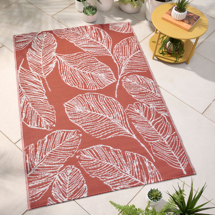Matteo Outdoor Rug by Fusion in Terracotta 120 x 170cm - Outdoor Rug - Fusion