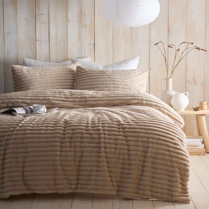 Morritz Duvet Cover Set in Natural - Duvet Cover Set - Appletree