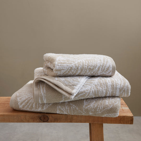 Matteo Towels in Natural